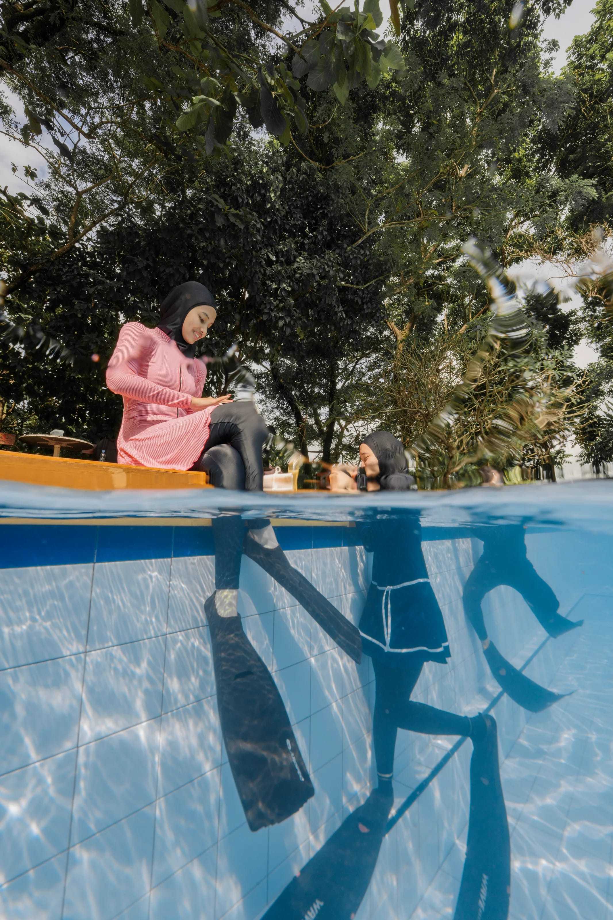 Dokumentasi kursus freedive Walena — kolam & laut 1