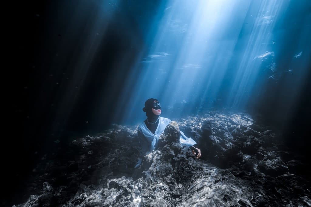 Peserta freedive trip di perairan Selayar