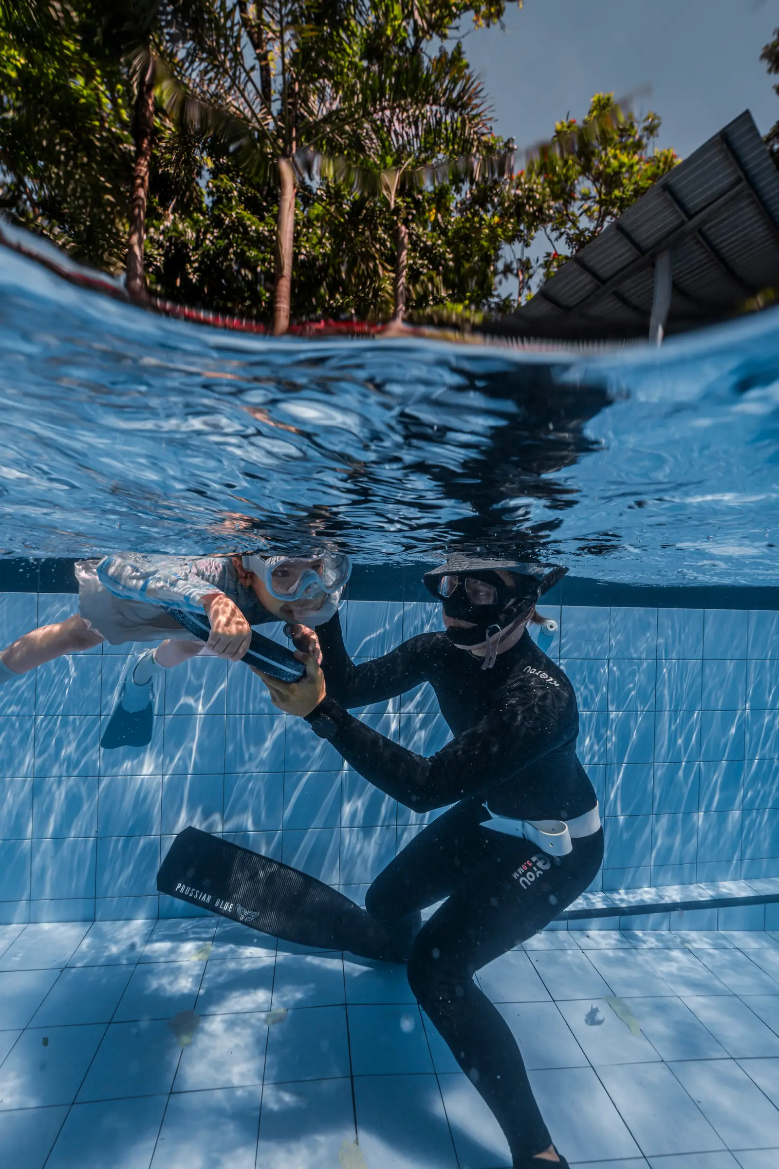 Program junior freedive bersama anak-anak