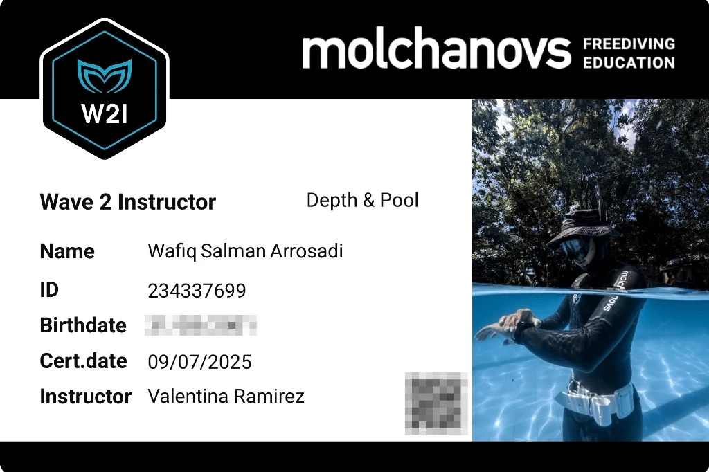 Kartu Molchanovs Wave 2 Instructor, Wafiq Salman Arrosadi